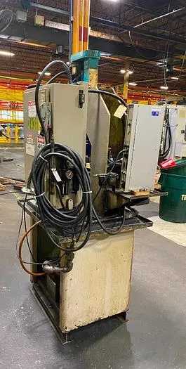 HACKETT/SUHNER MONOMASTER 14" TWIN SPINDLE DRILL W/ MH20/10 POLYDRILL HEAD - DRILLING MACHINES