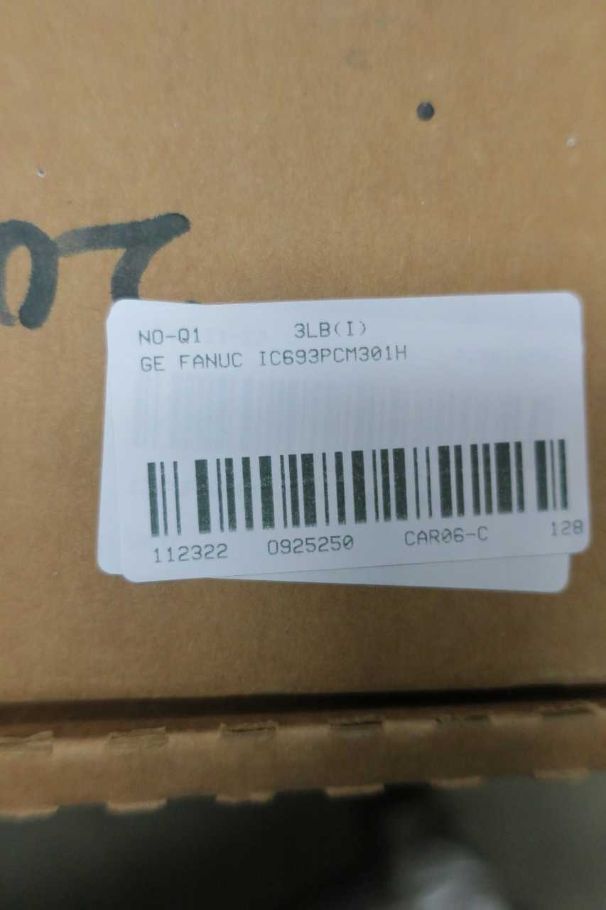 SKU 925250 - GE FANUC IC693PCM301H PROGRAMMABLE CO PROCESSOR MODULE - AUTOMATION & CONTROLS
