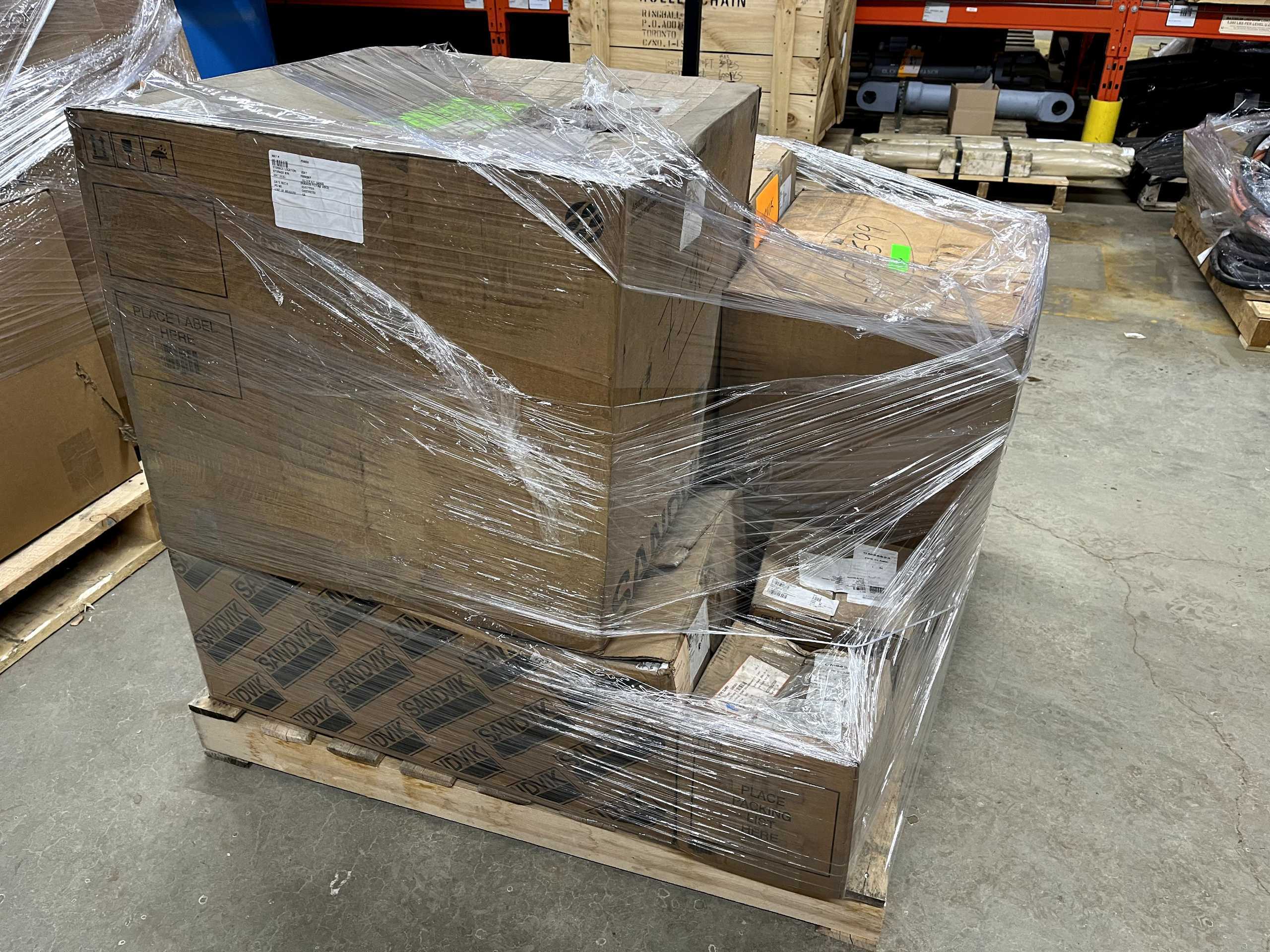 BULK LIST OF SANDVIK PARTS FOR DD420-40C JUMBO AND PEGASUS DRILL - CONSTRUCTION EQUIPMENT PARTS