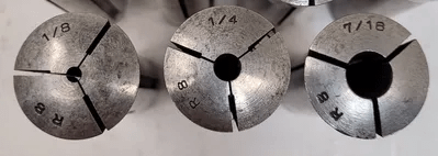 NEAL SKOKIE SET OF 11 R8 COLLETS - MACHINE TOOLING