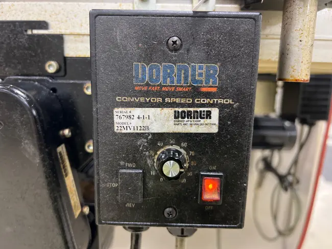 DORNER 2200 SERIES ADJUSTABLE POWER BELT CONVEYOR - undefined