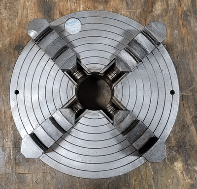 PRATT BURNERD S642D6 12” – 4 JAW D1-6 LATHE CHUCK - MACHINE TOOLING