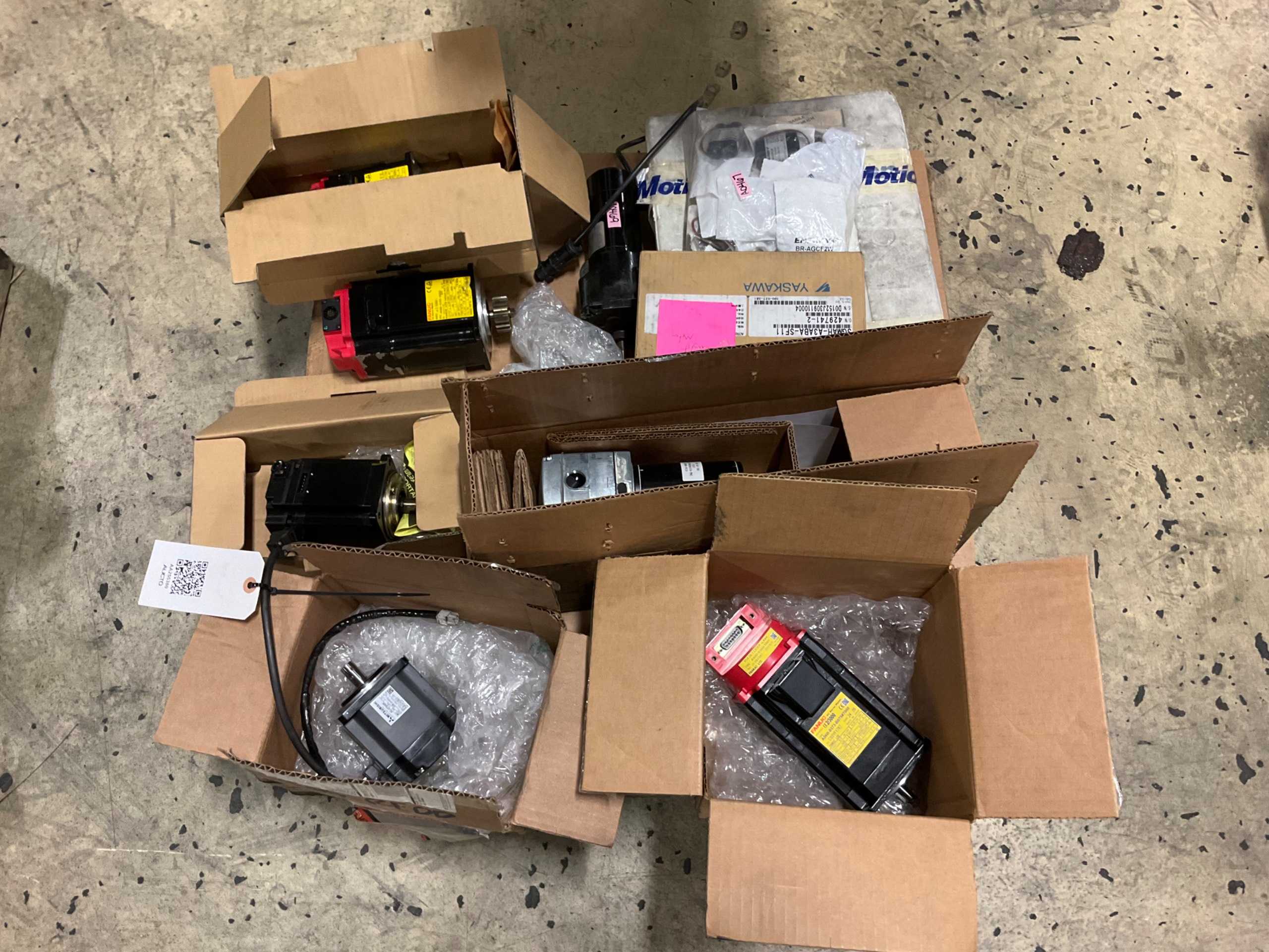 BULK QTY OF ELECTRIC MOTORS - ELECTRIC MOTORS