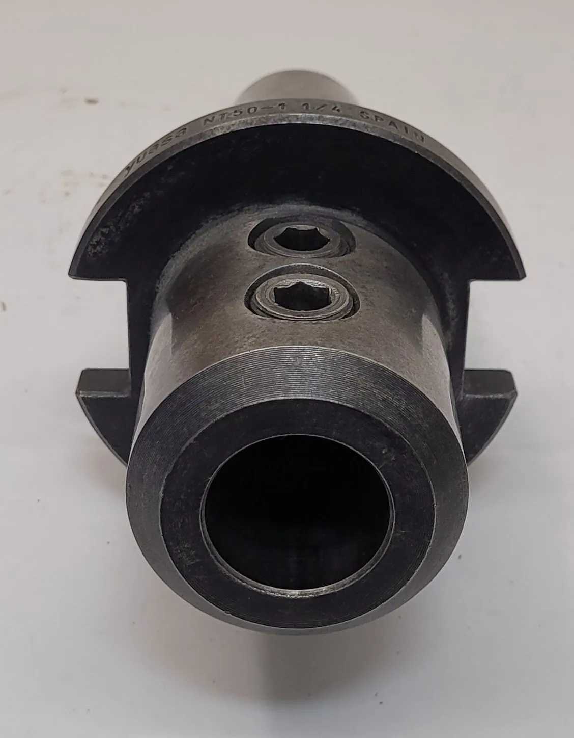 YUASA NT50-1-1/4 END MILL TOOL HOLDER, CAT 50, 1-1/4" SIZE, 7" OAL - MACHINING TOOLING & PARTS
