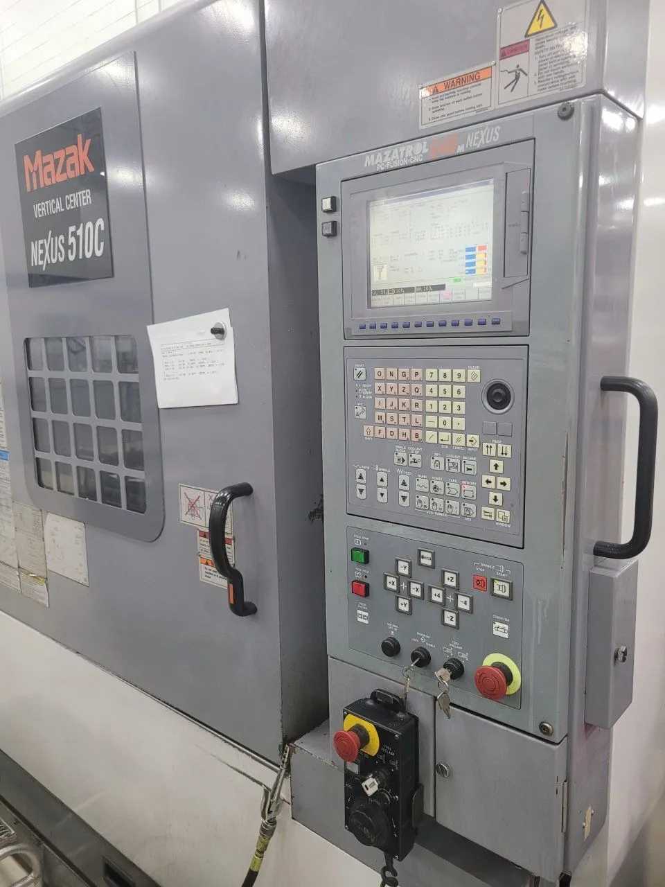 2003 MAZAK NEXUS VCN 510C/40-II, VERTICAL MACHINING CENTERS, 3 AXIS, 1050X530X510 MM TRAVEL - VERTICAL MACHINING CENTERS