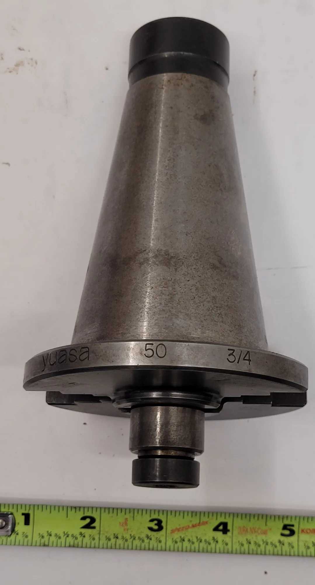 YUASA NMTB50 SHELL MILL HOLDER, 3/4" SIZE, 6-5/8" OAL - MACHINE TOOLING