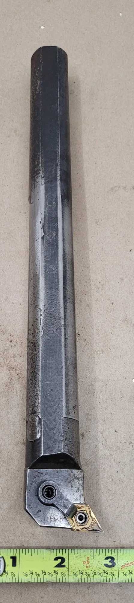 CARBOLOY S20-MDUNR-4 INDEXABLE BORING BAR, STEEL, 1.25IN SD, 14IN L, 2.0IN MIN BORE, -7 RAKE - MACHINE TOOLING