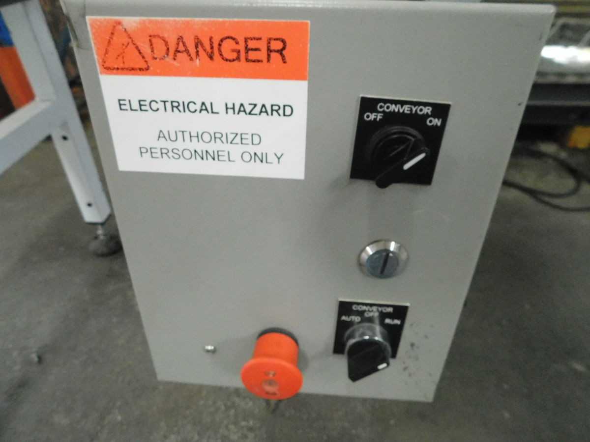 SHRINK TECH SYSTEMS STS-CB1523 BELT CONVEYOR 15 FT X 23" VAR. SPEED - BELT CONVEYOR