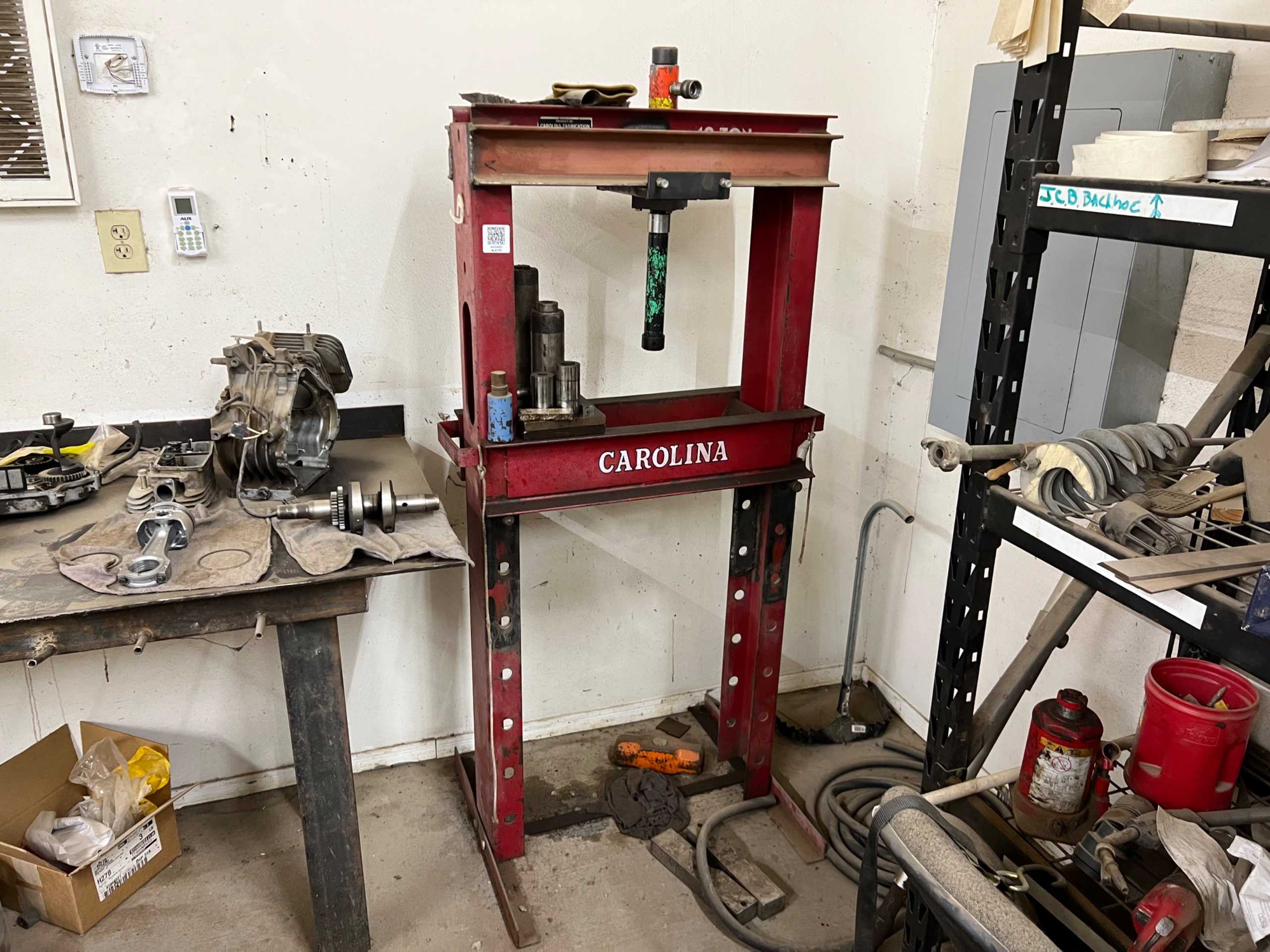 CAROLINA HYDRAULIC H-FRAME PRESS - HYDRAULIC PRESSES