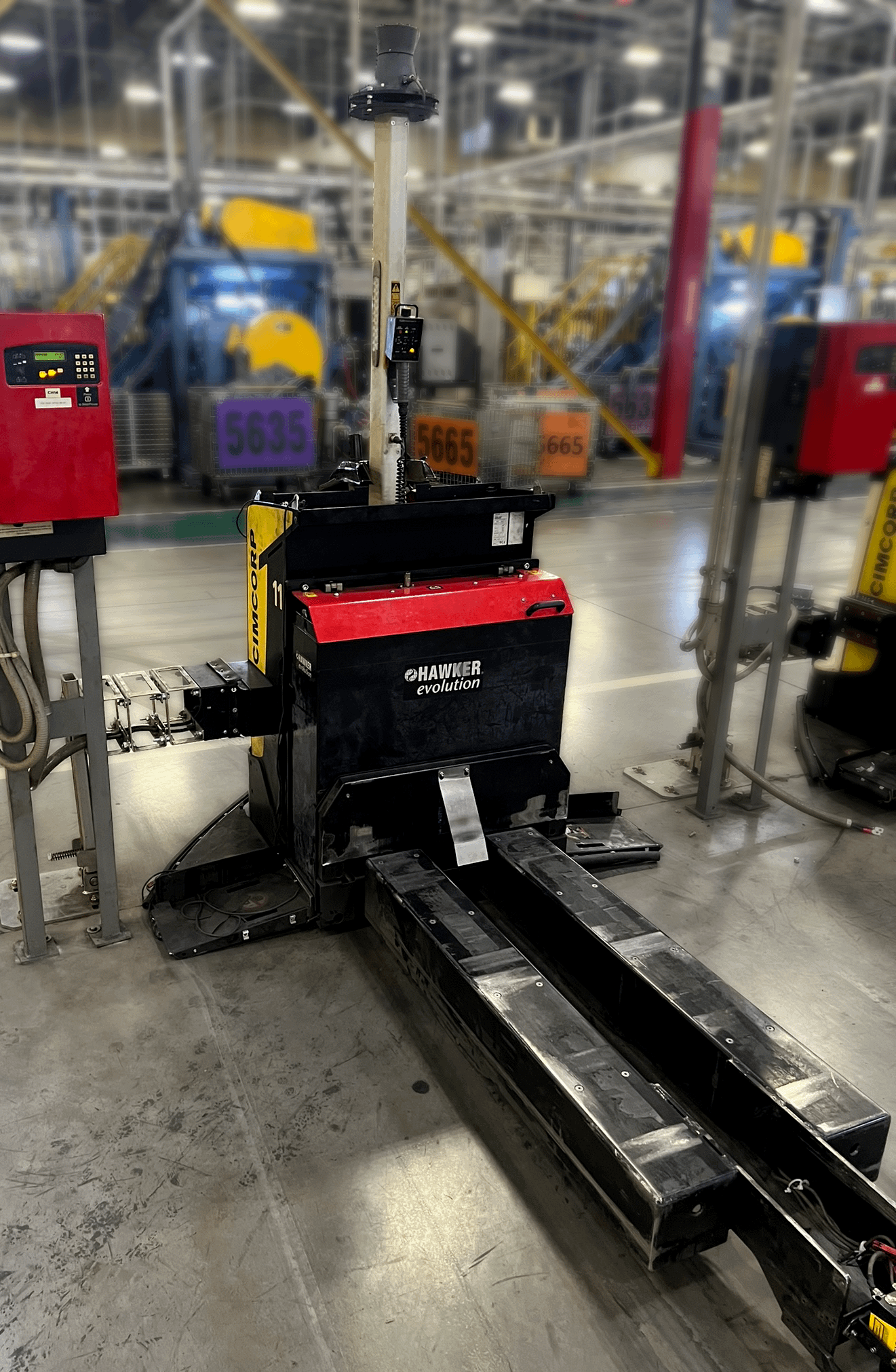 2015 ROCLA ATX16 AUTOMATED GUIDED VEHICLE - MATERIAL HANDLING EQUIPMENT