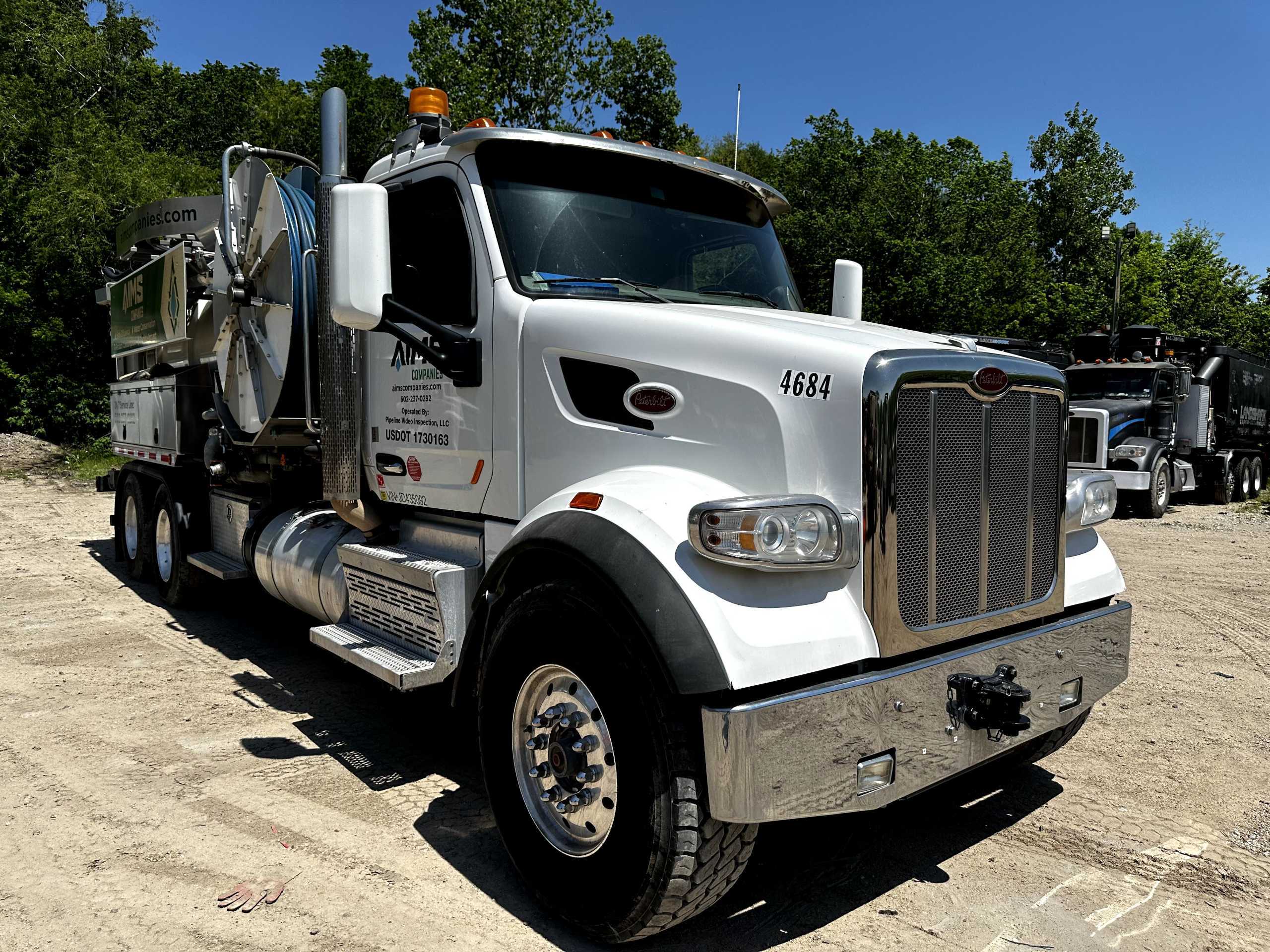 2018 KAISER AQUASTAR KWP 3100I HYDRO EXCAVATOR TRUCK - PETERBILT - HYDRO EXCAVATOR TRUCKS