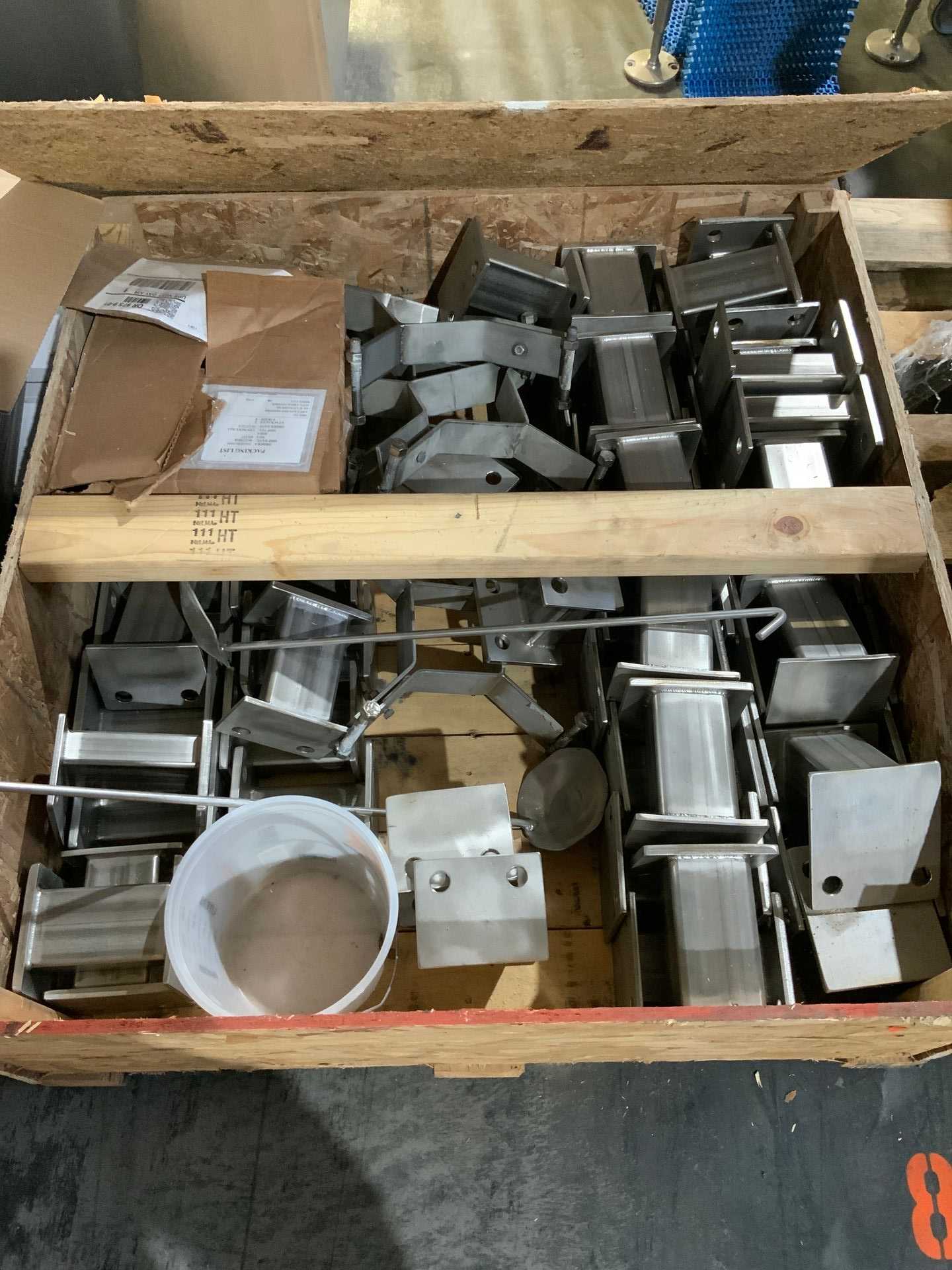 STAINLESS EQUIPMENT PARTS - INDUSTRIAL PARTS