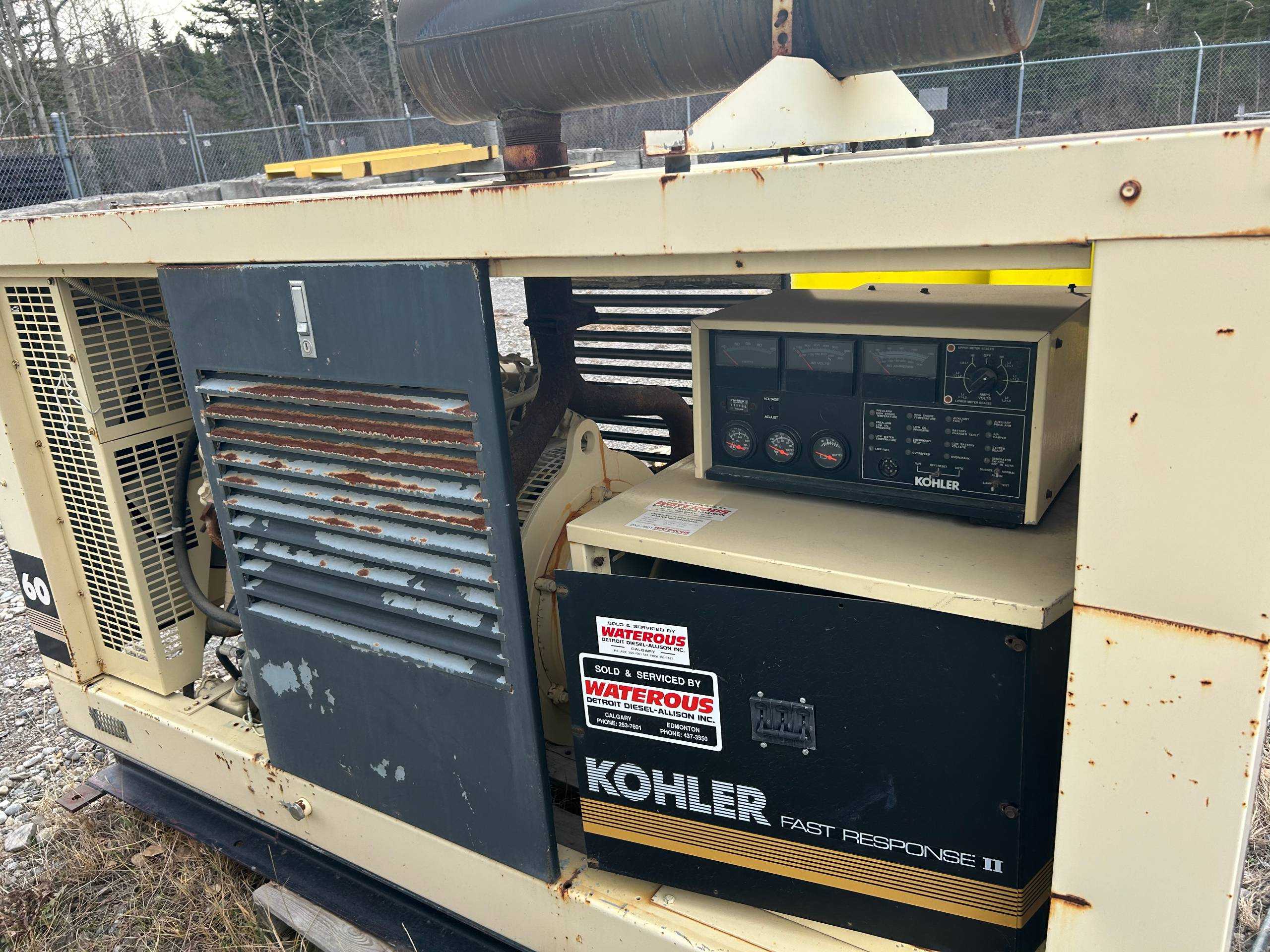 KOHLER LSG-8751-6005-A POWER GENERATOR - POWER GENERATOR