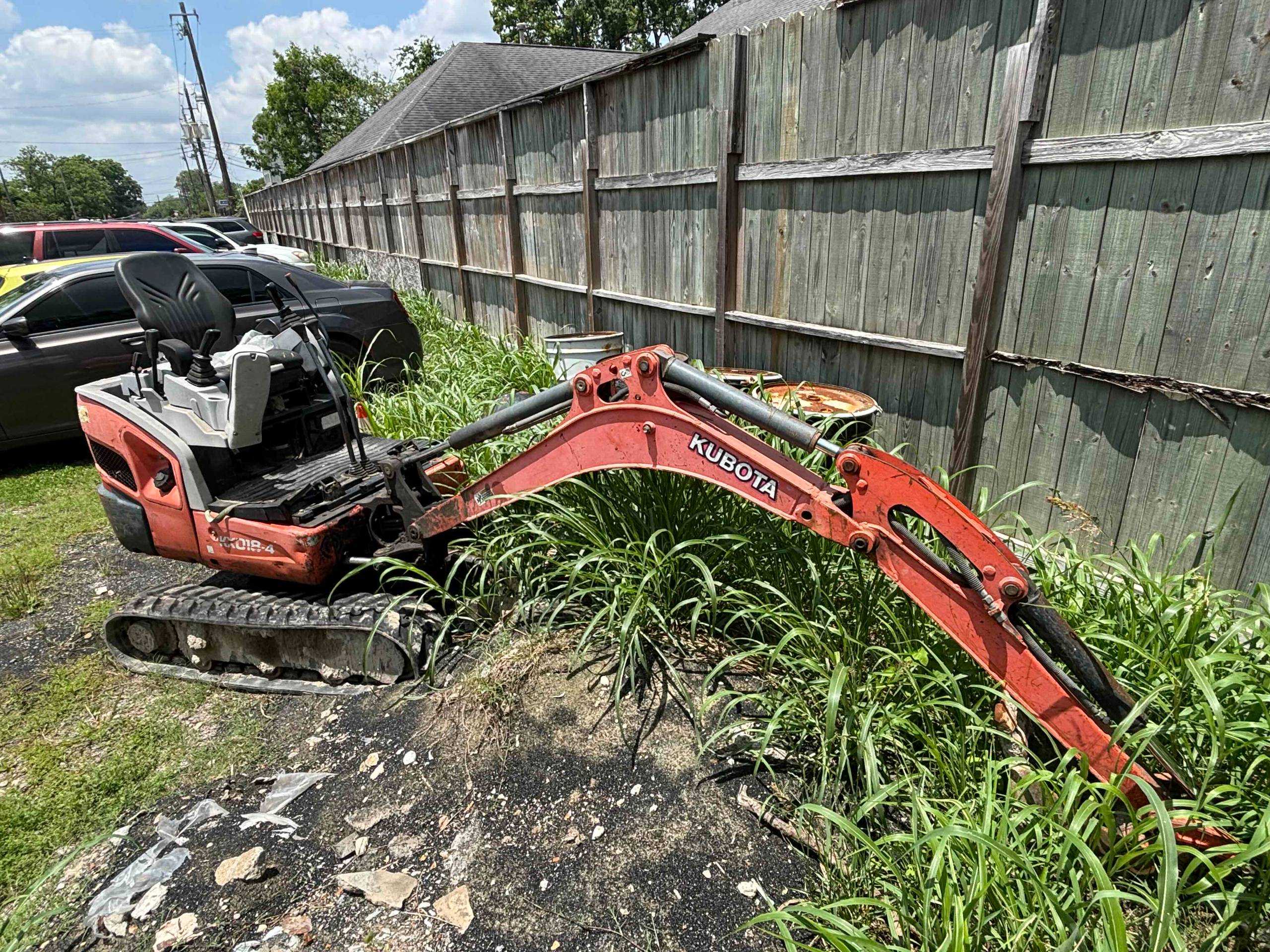 2017 KUBOTA KX018 4 MINI EXCAVATOR - MINI EXCAVATOR