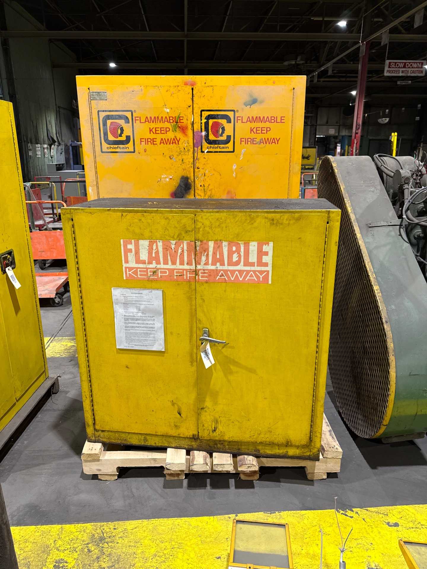 Bulk QTY of Flame Proof Storage Cabinets - FLAME PROOF STORAGE CABINET