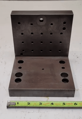 RIGHT ANGLE PLATE - 6X6X6X1 - MACHINE TOOLING
