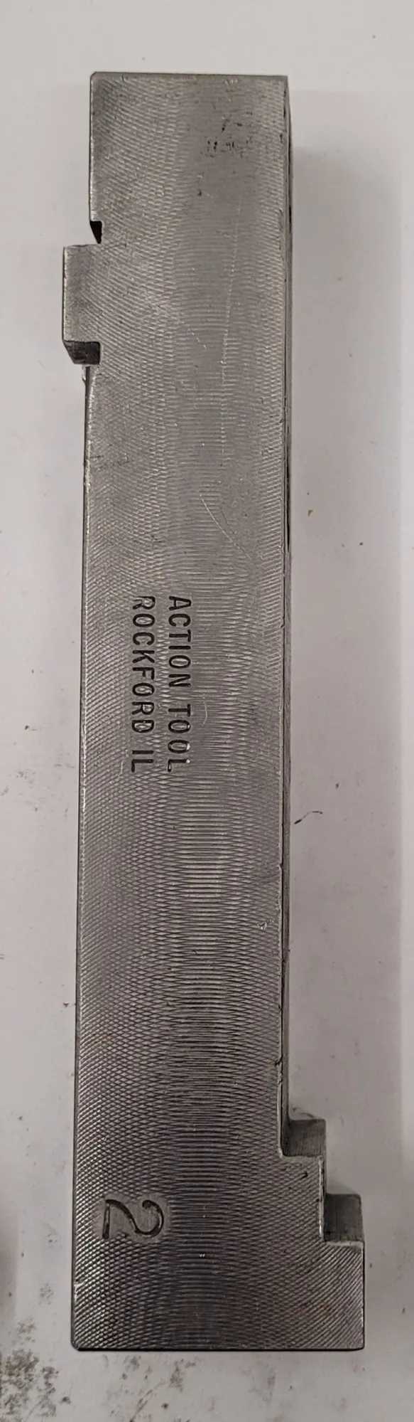 ACTION TOOL LATHE CHUCK JAW SET, 3 PIECES, 6-1/2" X 2-1/2" X 1-1/8" - MACHINE TOOLING