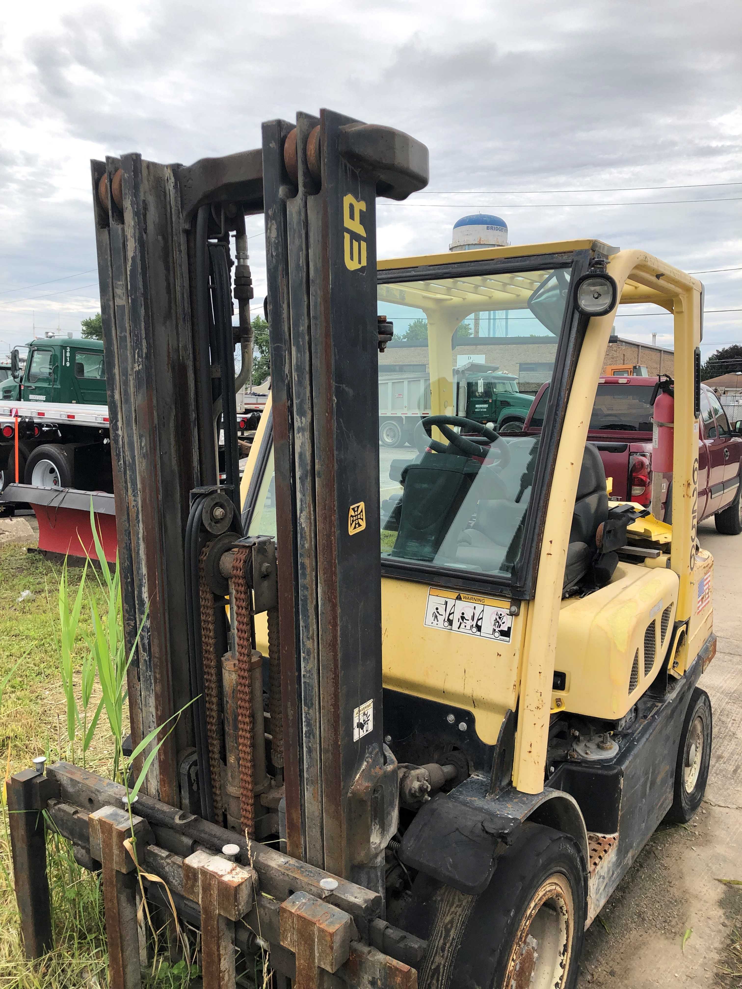 2005 HYSTER H60FT SIT-DOWN FORKLIFT - COUNTERBALANCE FORKLIFT