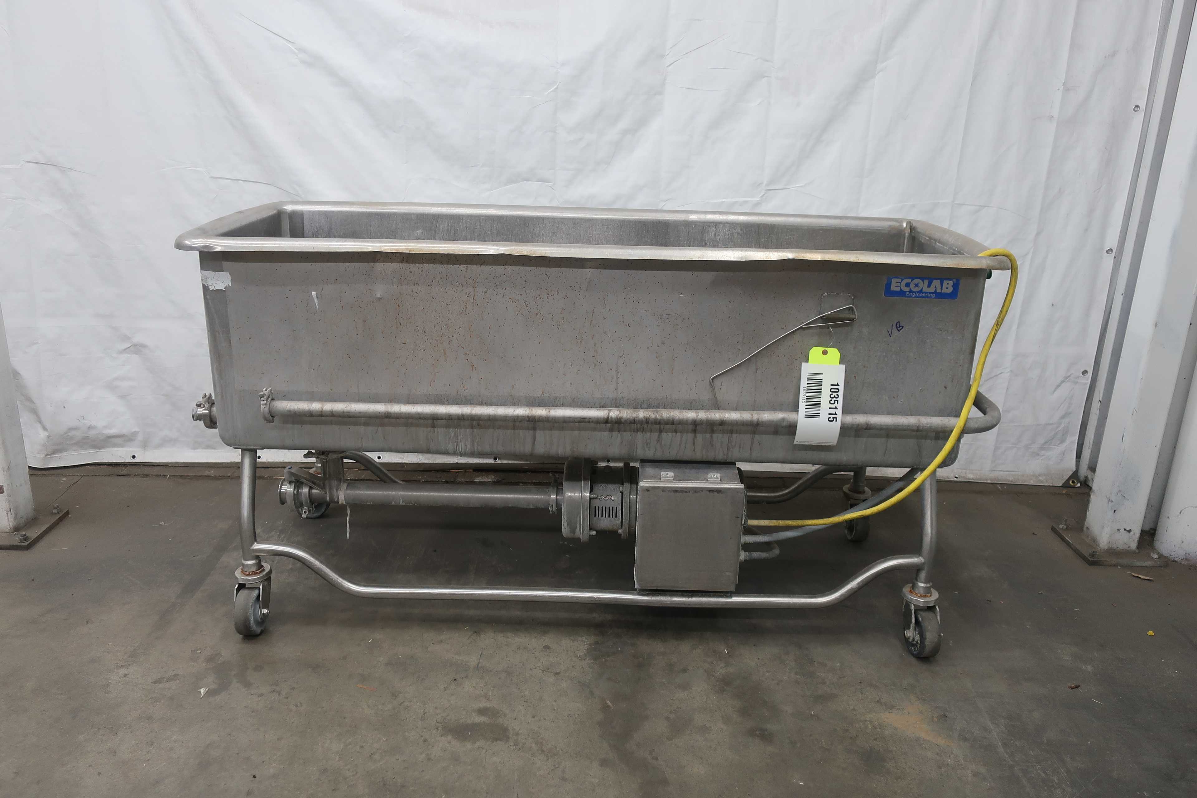 STAINLESS STEEL WASH TUB - 