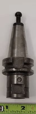 COMMAND CAT30 TOOL HOLDER, MODEL B2U4-0003, OAL 5IN, PROJECTION 2.08IN, BODY OD 1.25IN - MACHINE TOOLING