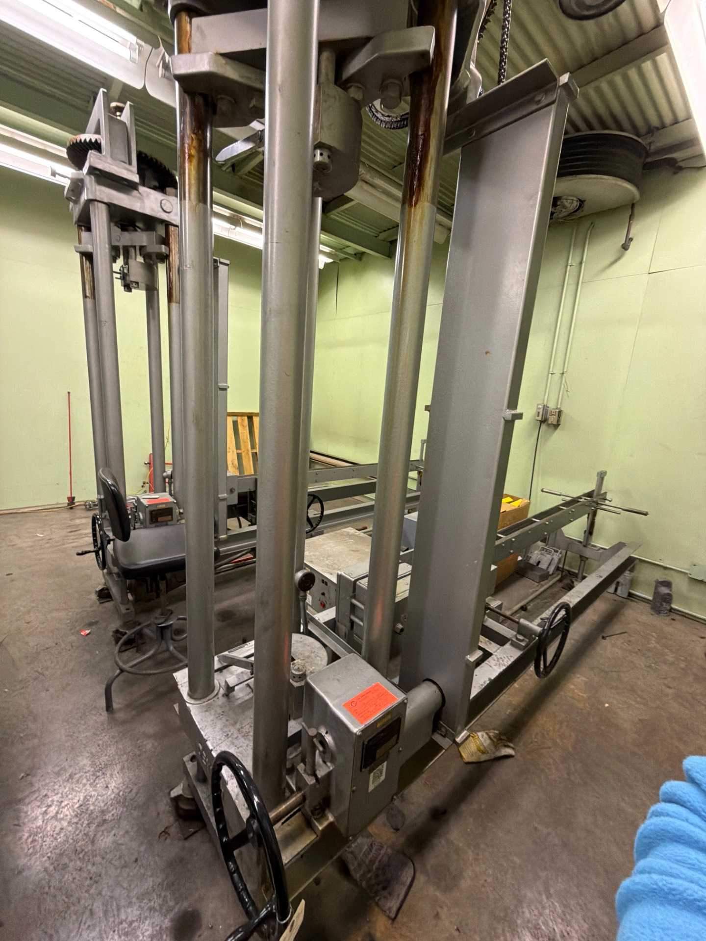 DENISON T-55R TENSILE STRESS RELAXATION TESTER, 36,000 LBS CAPACITY - MATERIAL TESTING