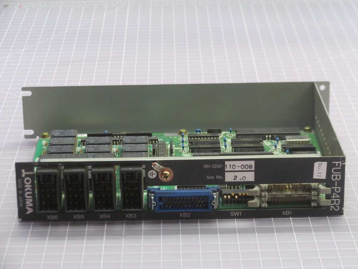 OKUMA E4809-045-175 FUB-P4R2 CIRCUIT BOARD T266232 - PCB CIRCUIT BOARDS