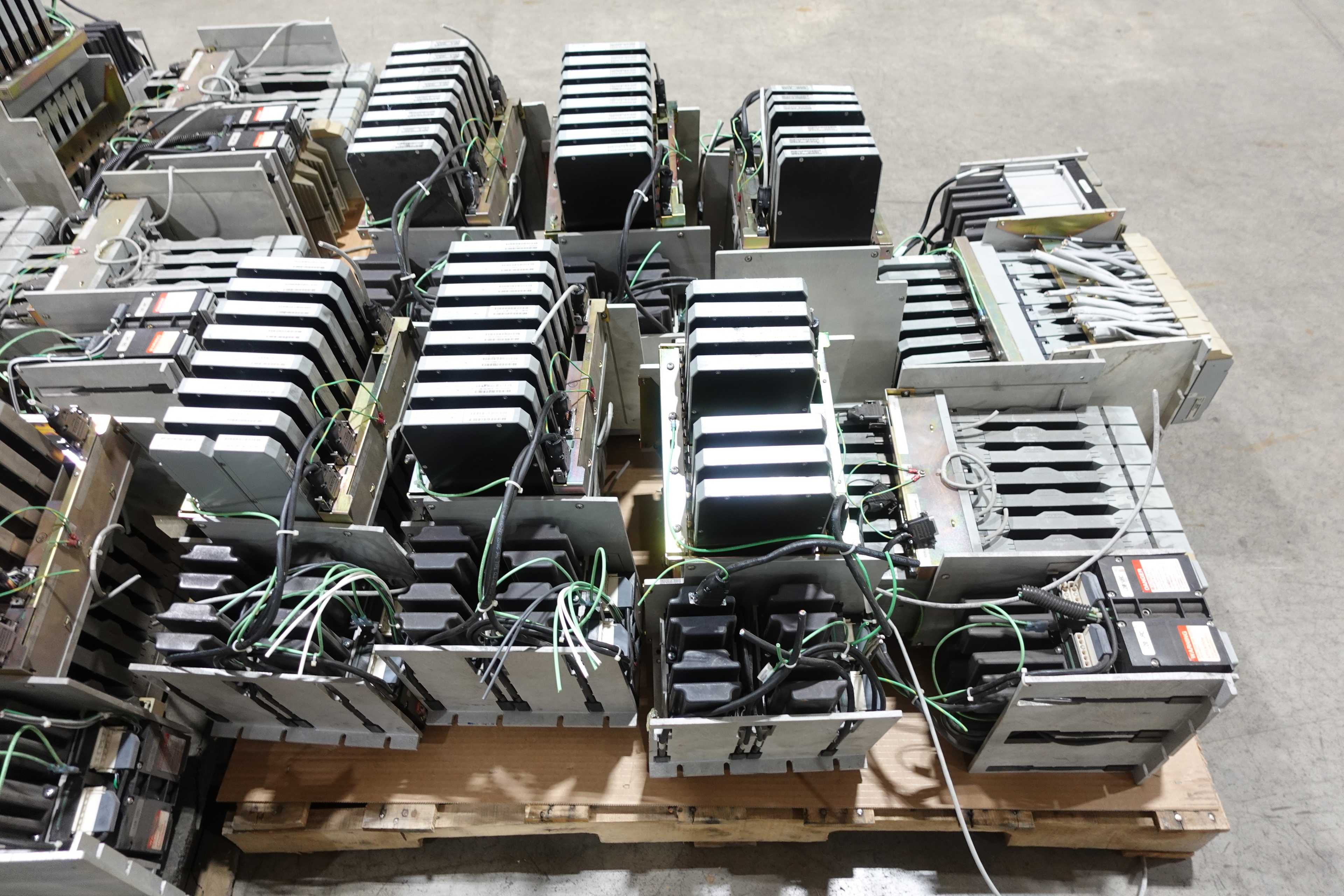 3 PALLETS OF FOXBORO I/A SERIES MODULES AND CHASSIS - PLC MODULES