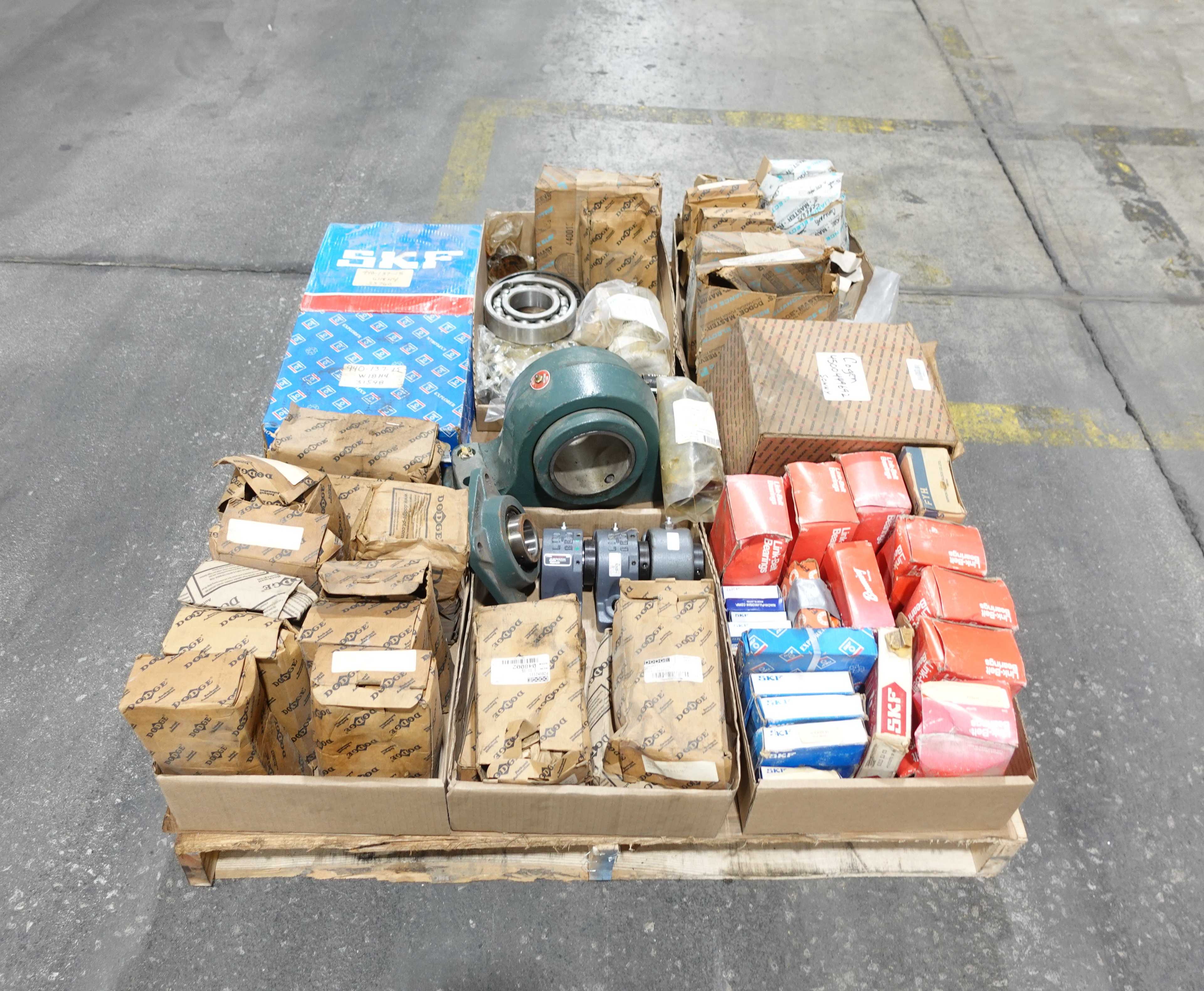 PALLET OF ASSORTED BEARINGS - BEARINGS