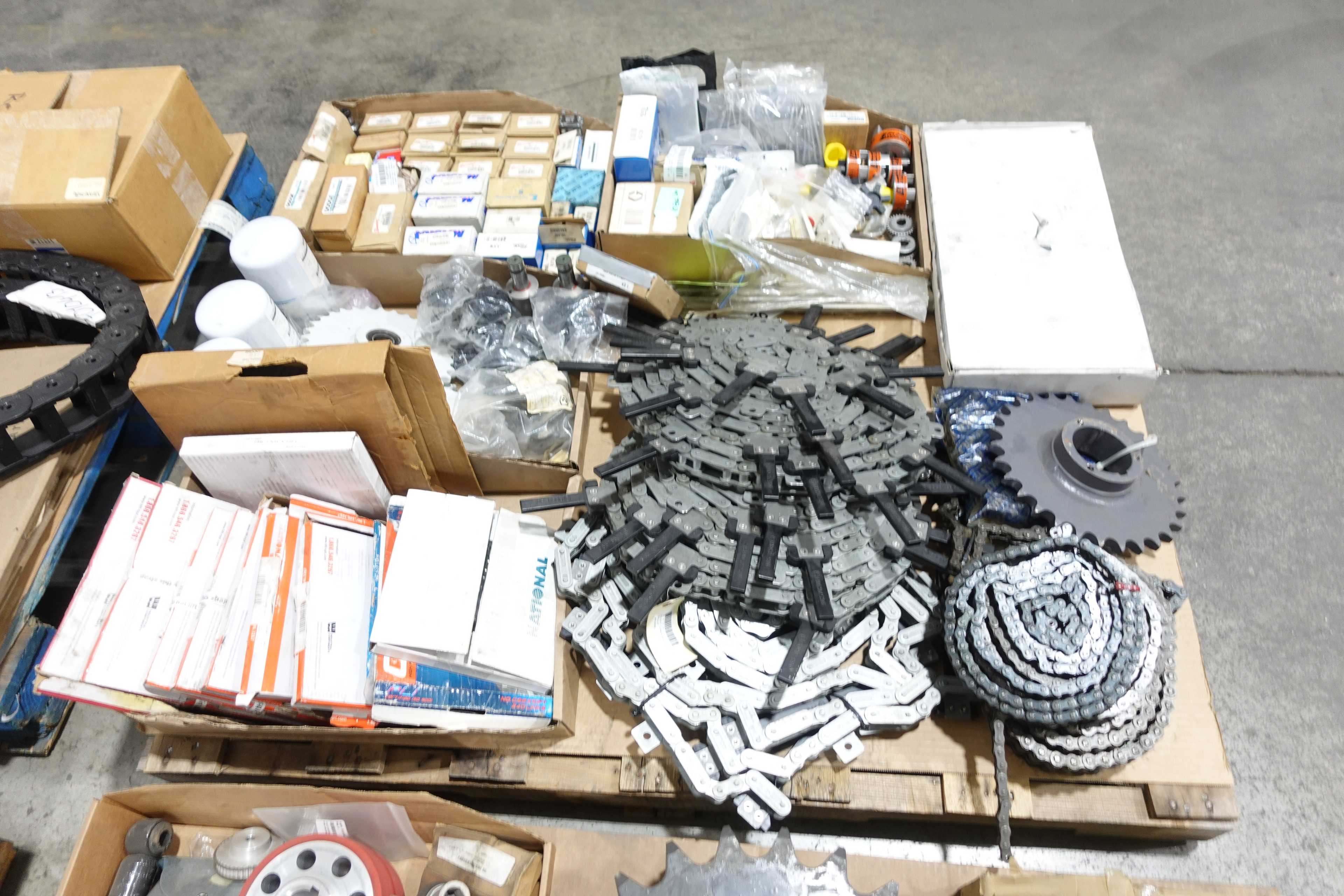 SKU 1079611 - 4 PALLETS OF ASSORTED POWER TRANSMISSION REPLACEMENT PARTS - POWER TRANSMISSION