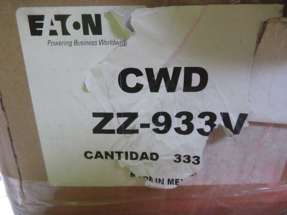 LOT OF 335 EATON 933V-SP-LS FEED THROUGH CORD SWITCH - SWITCHES