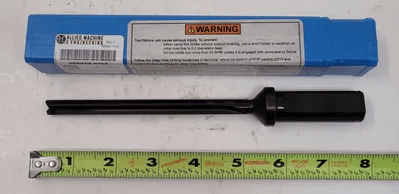 AMEC 250Y0S-075F STRAIGHT FLUTE SPADE DRILL, 3/8" TO 27/64" DIAM, 4-3/8" MAX DEPTH - MACHINE TOOLING
