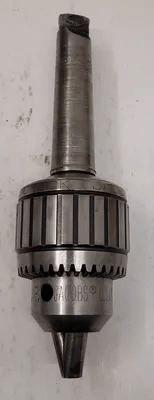 JACOBS 18N BALL BEARING SUPER CHUCK W/ #4MT ARBOR, CAP: 1/8-3/4IN / 3-19MM - MACHINE TOOLING
