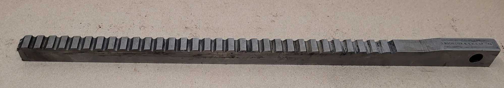 DAVIS 3/4 KEYSEATER BROACH 3/4" WIDTH 20" OAL - MACHINE TOOLING