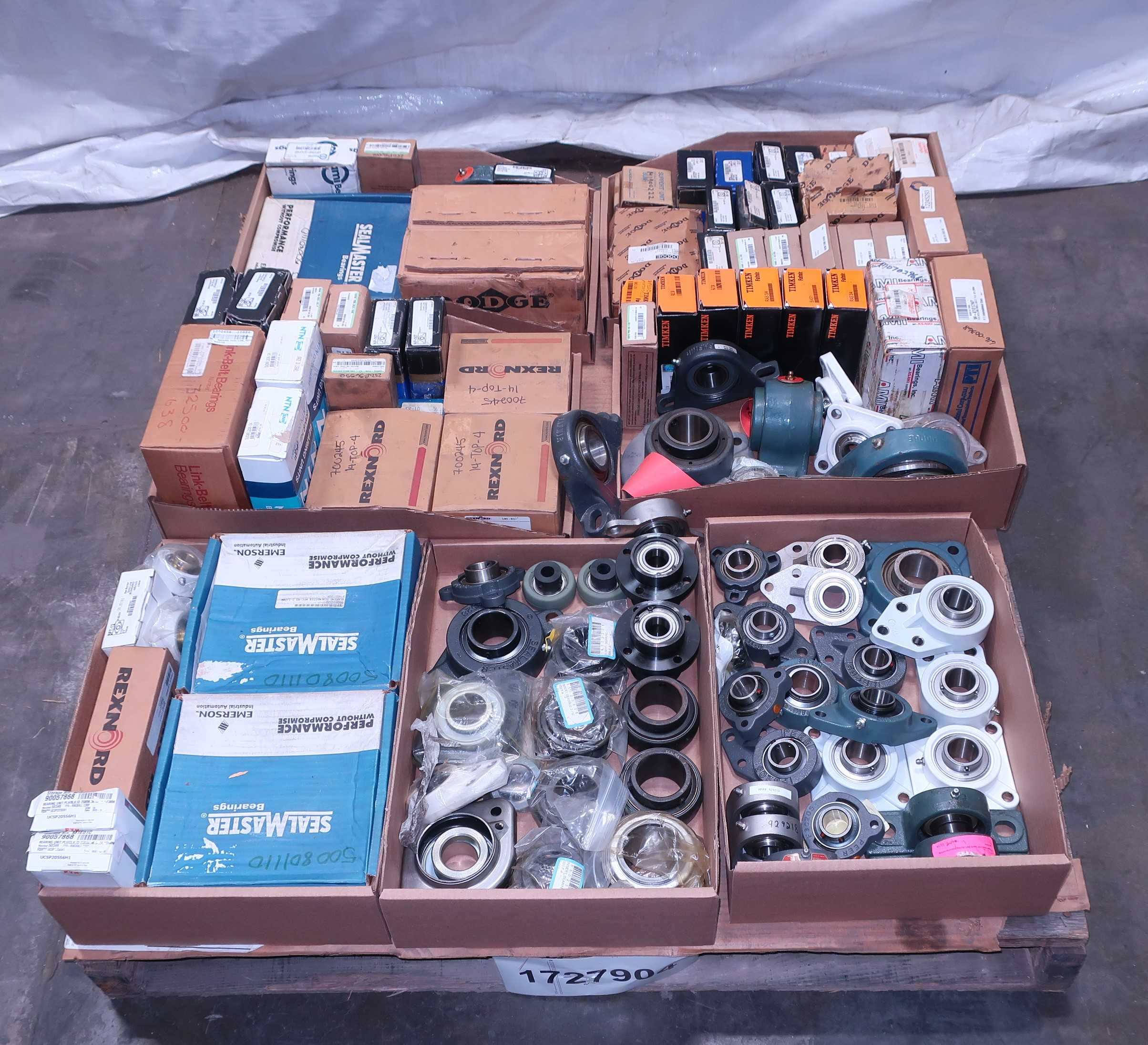 SKU 1727904 - PALLET OF ASSORTED MOUNTED BEARINGS - BEARINGS