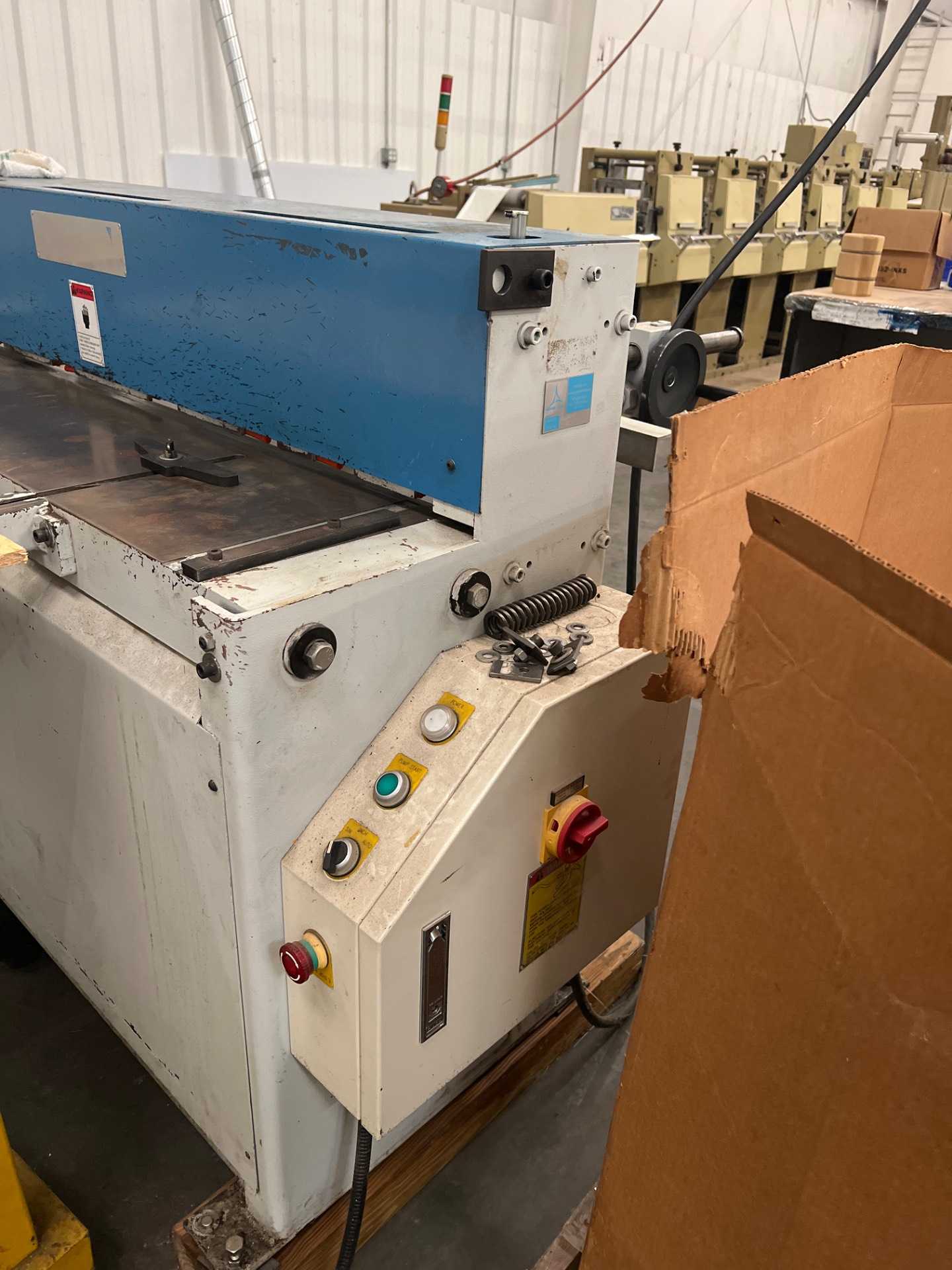 ENGAGE MACHINERY SH5214 CUTTING EQUIPMENT - PROCESS EQUIPMENT
