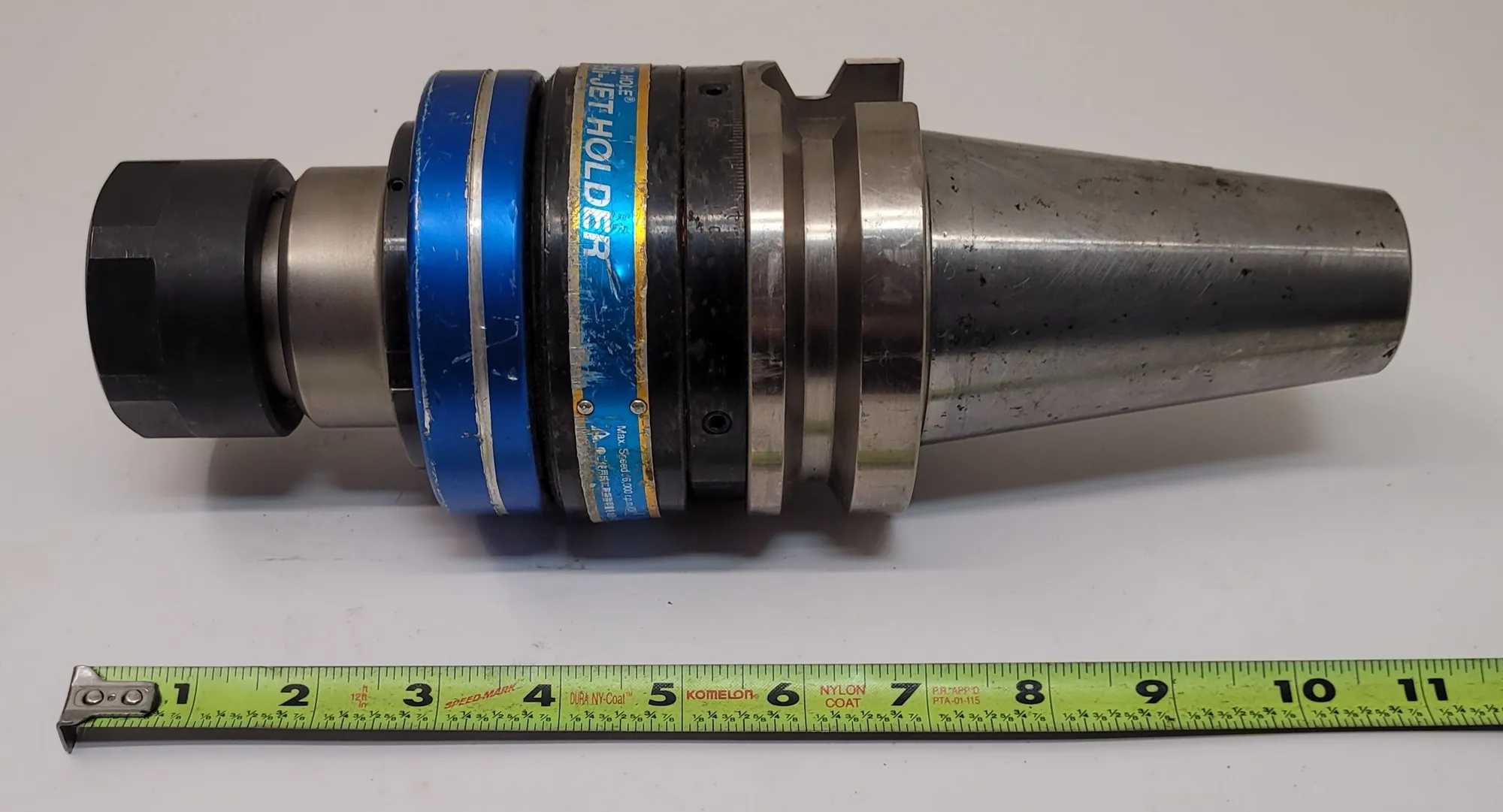 BIG DAISHOWA BT50-OHC1.000N-170 OIL HOLE HI-JET HOLDER CAT 50 6,000 RPM 1.00” NUT BORE - MACHINE TOOLING