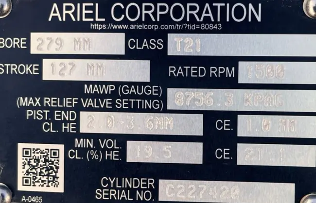 2019 ARIEL KBT/4 PRODUCED GAS COMPRESSOR - undefined