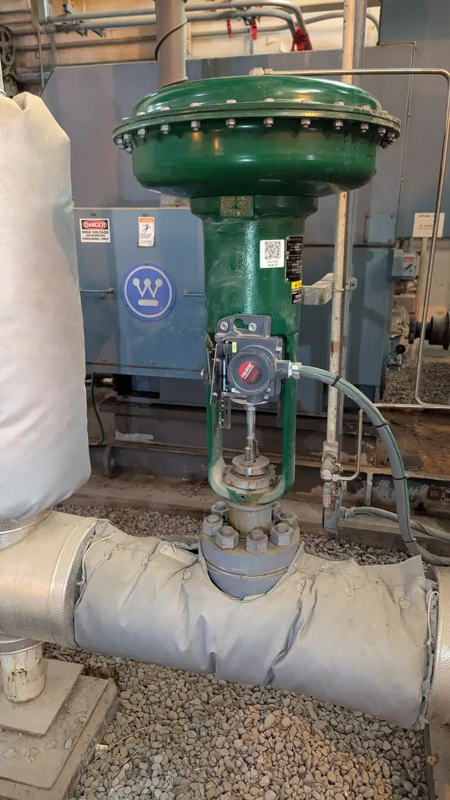 FISHER HPS CONTROL VALVE & 657 ACTUATOR ASSEMBLY - undefined