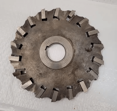 INGERSOLL 2508S SAWMILL CUTTER, 8" DIA, .46" THICK, 1.5" ARBOR - MACHINE TOOLING
