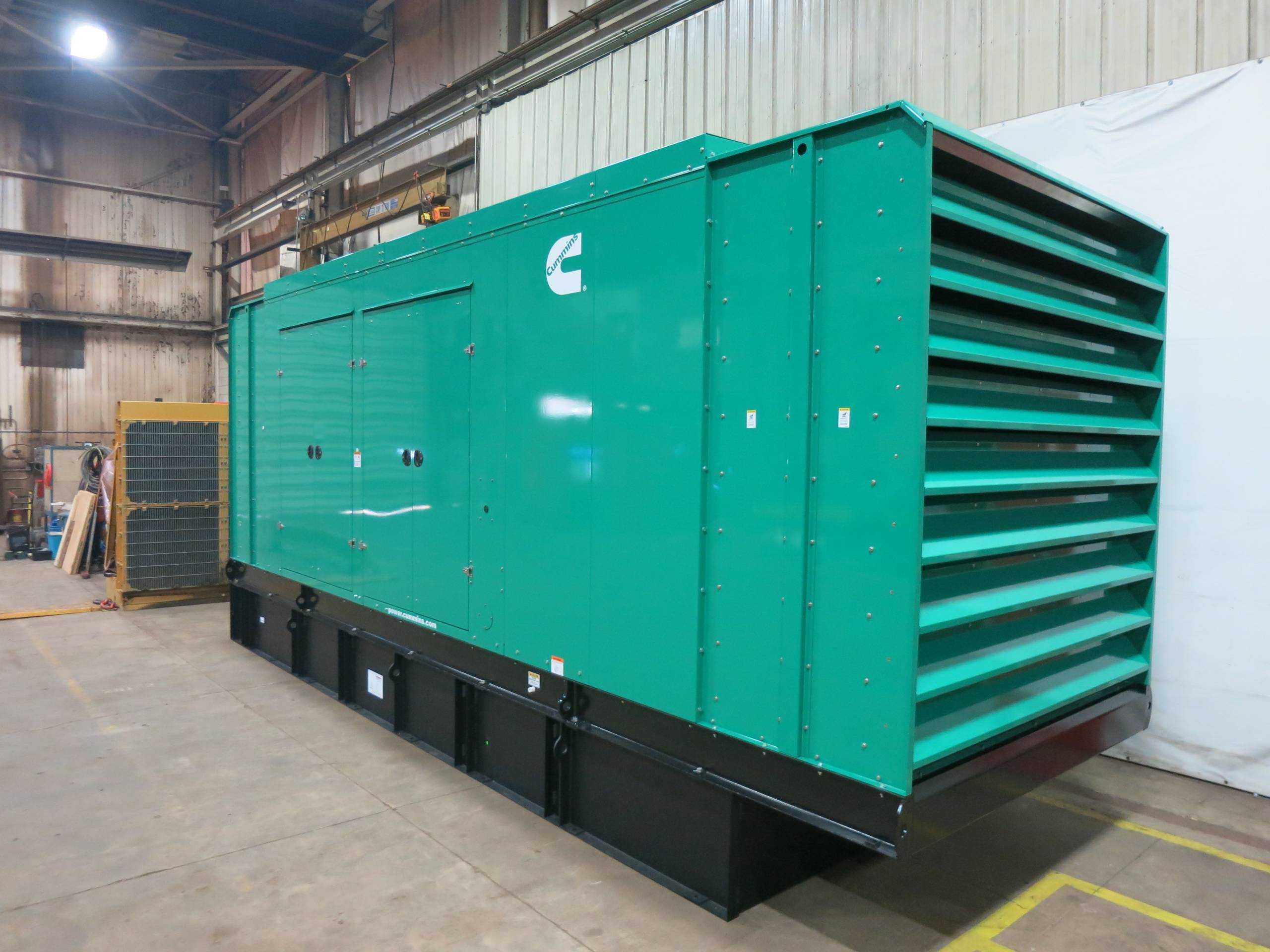NEW CUMMINS DQFAD 1000 KW DIESEL GENERATOR, QST30-G5 ENGINE, 0 HRS, YR 2025 - CSDG# 4039 - STANDBY POWER GENERATOR