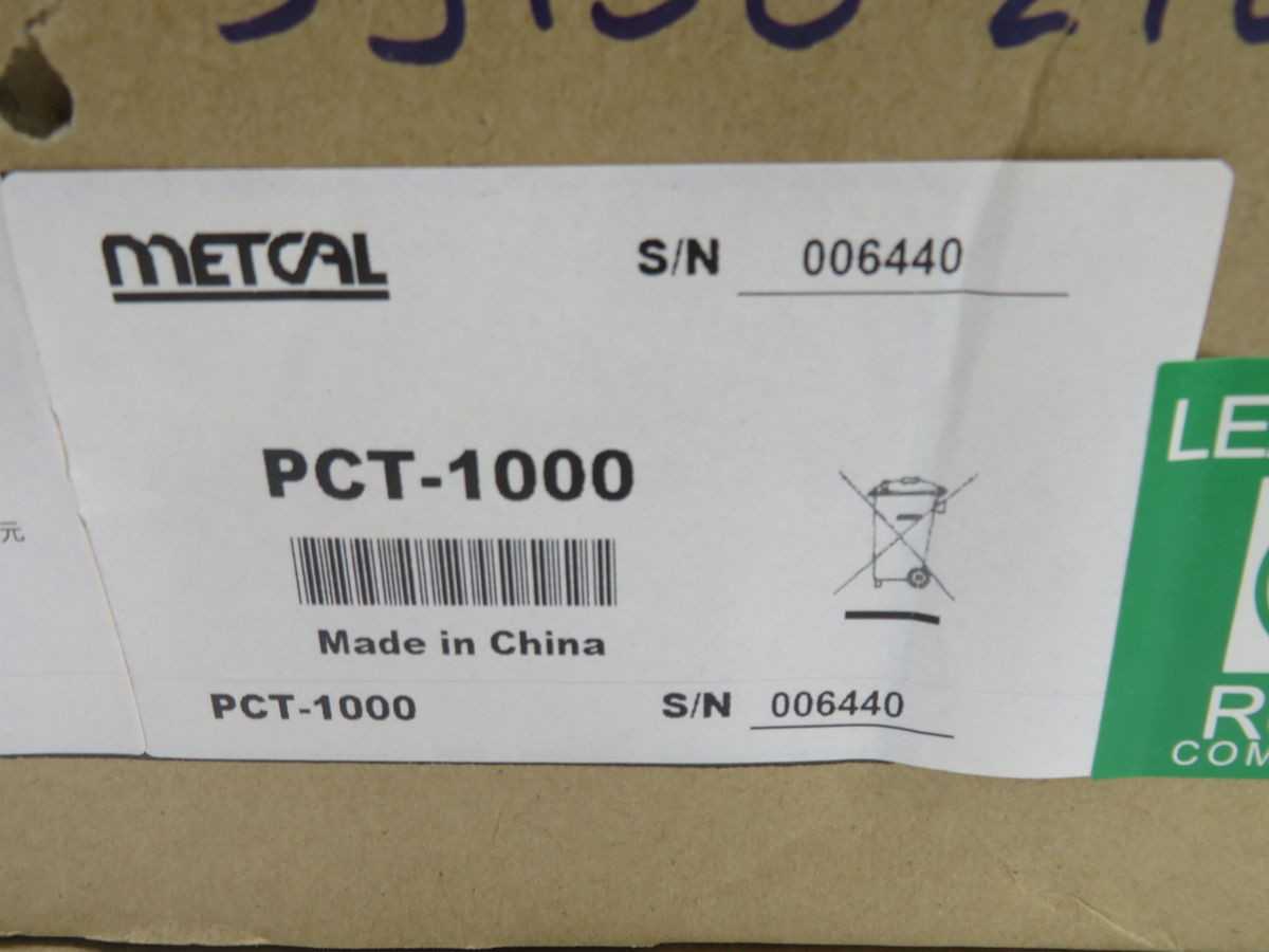 METCAL PCT-1000 SOLDERING, 100-240V INPUT, 1.2KW POWER, 400C MAX TEMP, 228.6X228.6MM AREA - WIRE PREHEATERS