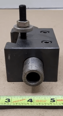SHARS 250-304 BORING BAR HOLDER W/ ACCUPRO DA100 COLLET CHUCK 1" BORE SIZE - MACHINE TOOLING