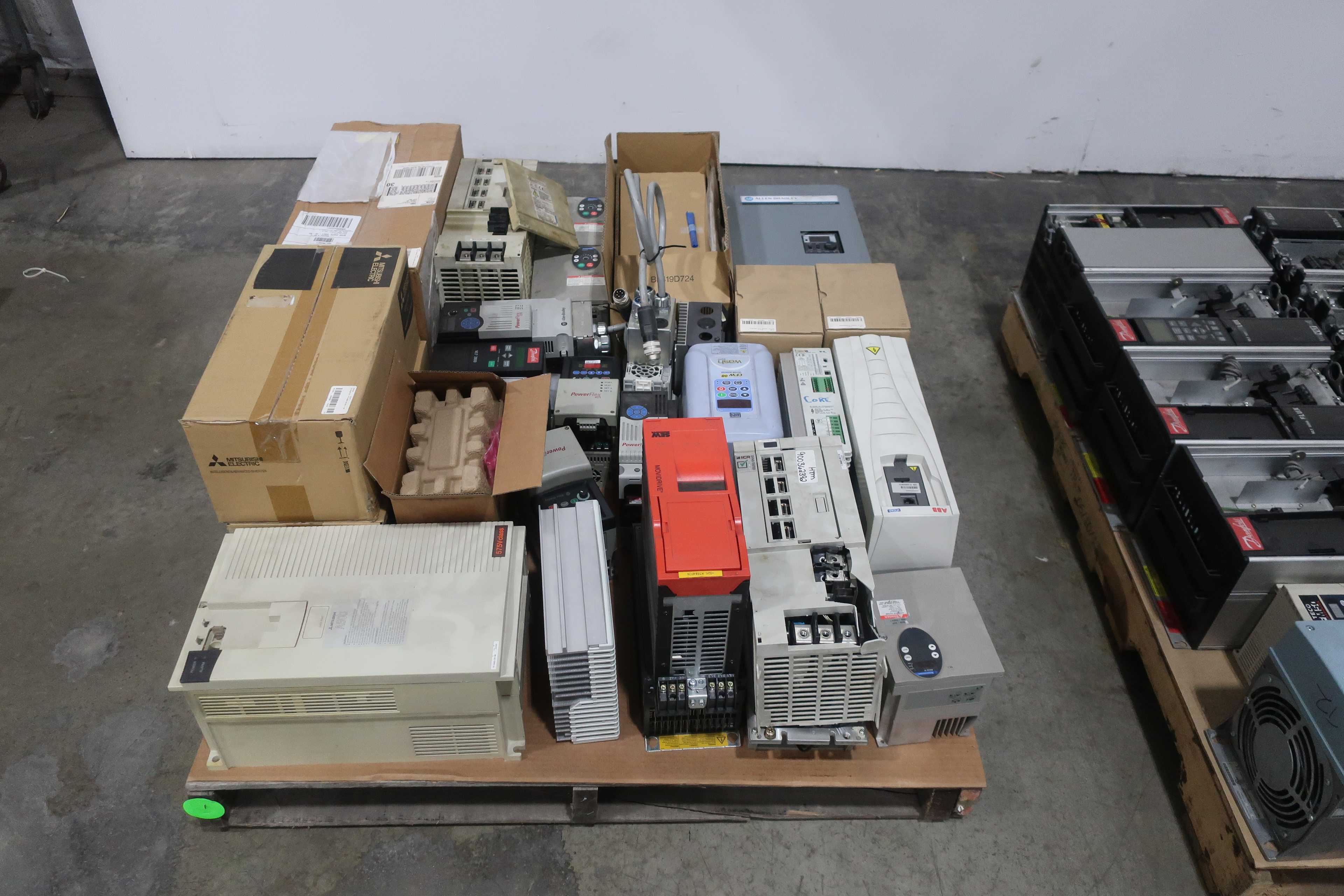 SKU 1738931 - 1 PALLET OF ASSORTED AC MOTOR DRIVES - MOTOR DRIVES