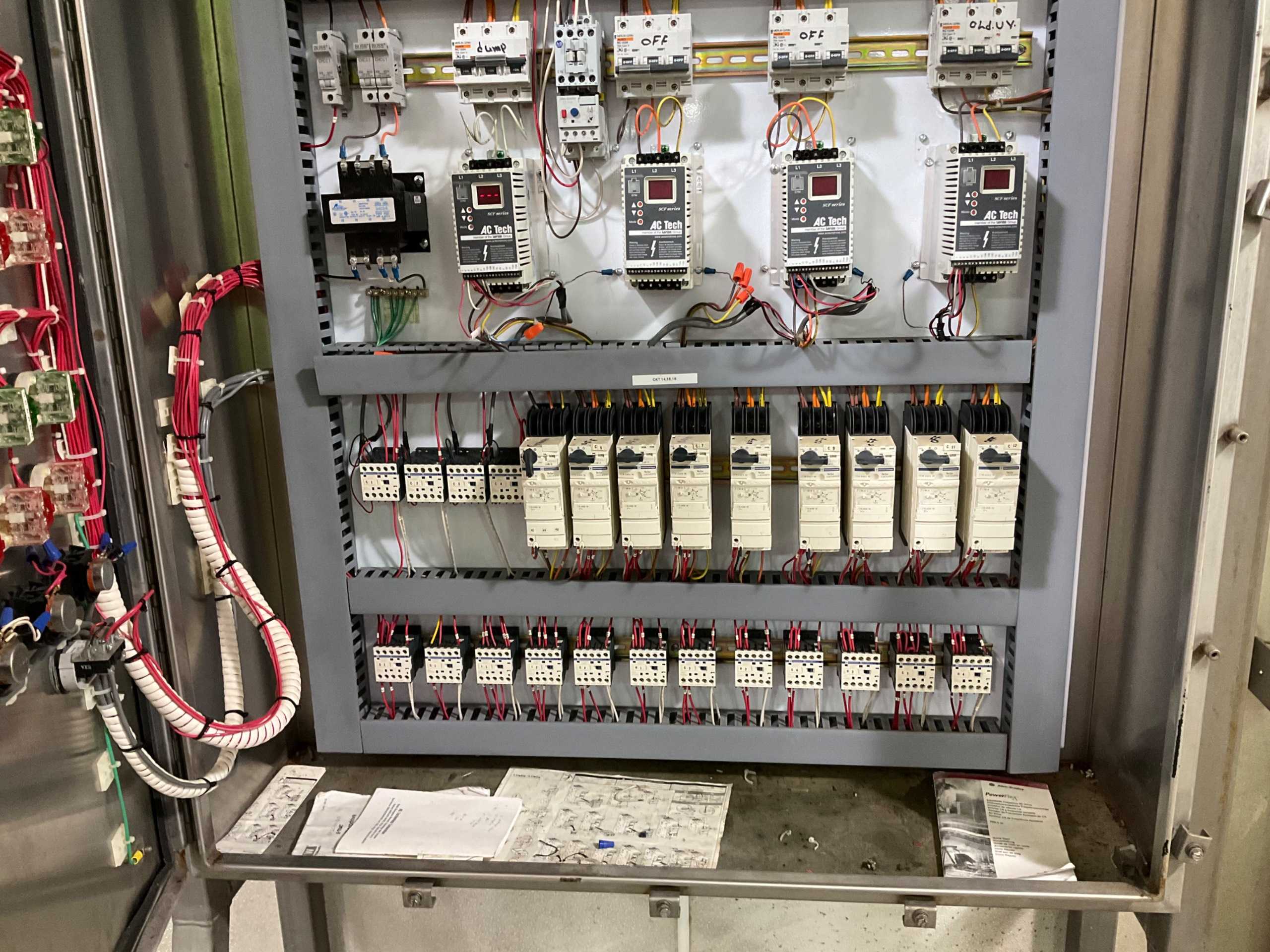 CONTROL CABINET WITH PARTS - CONTROL CABINETS