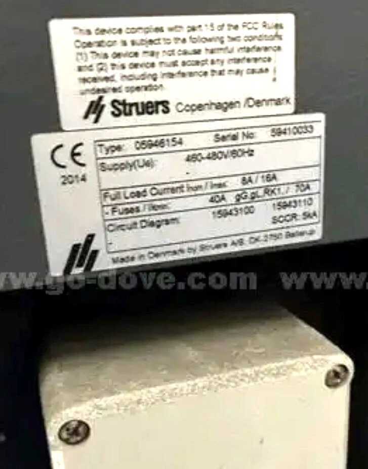 2014 STRUERS HEXAMATIC SPECIMEN PREPARATION MACHINE, 8-STATION DISC EXCHANGE - LAB & SCIENTIFIC