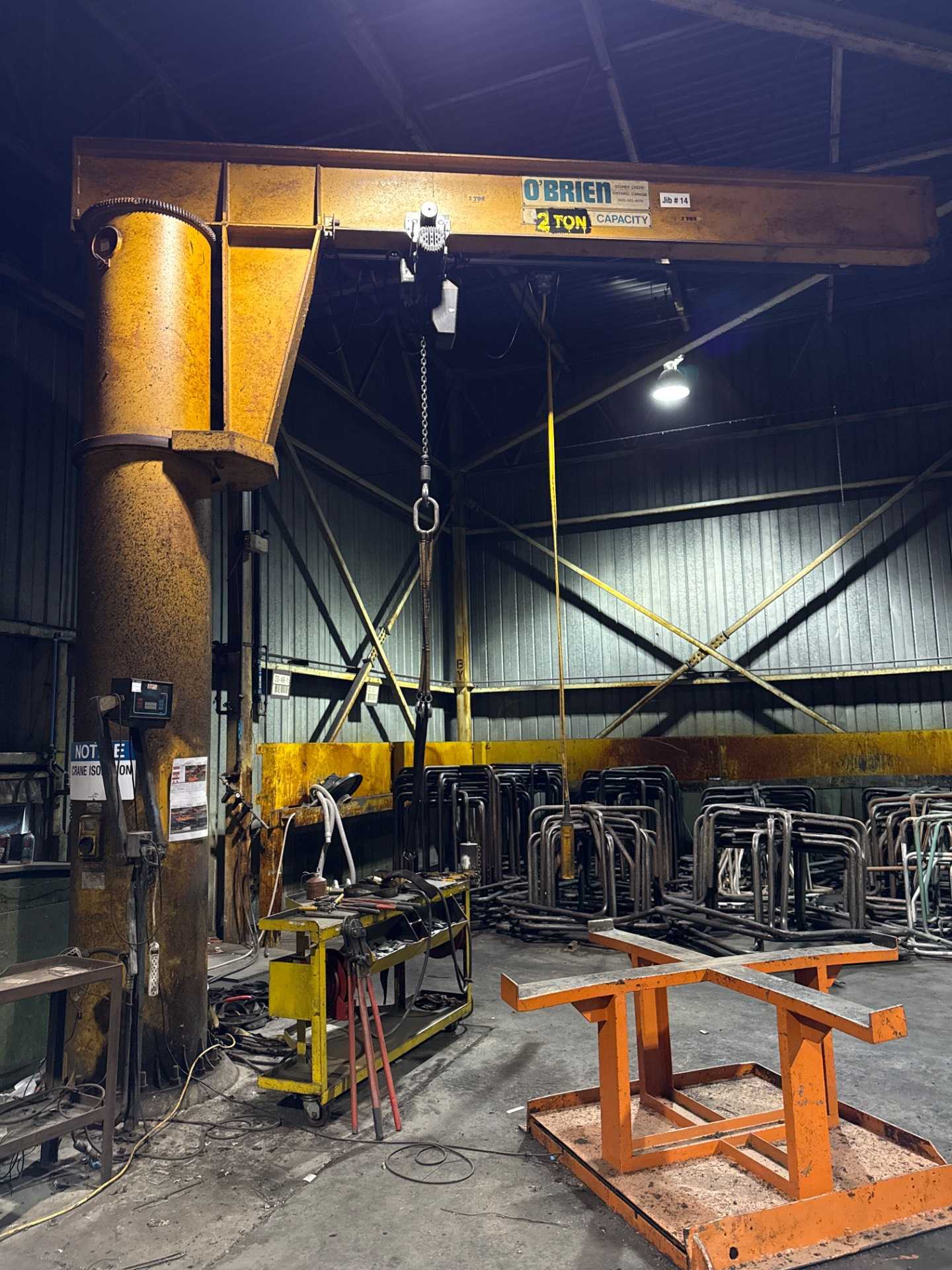 2007 O'BRIEN 3 TON JIB CRANE - JIB CRANE