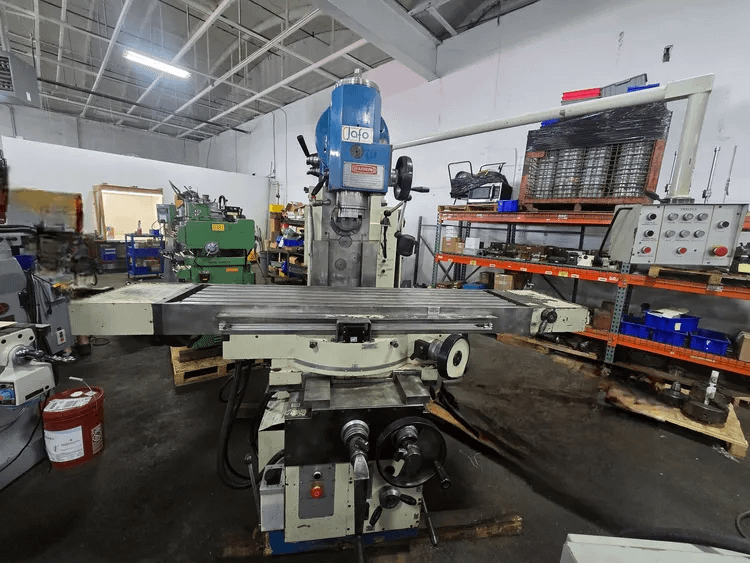 JAFO/TOOLMEX FWR 40J2 UNIVERSAL HORIZ MILL, 400X1400MM TABLE, ISO 50 TAPER, 9.8 HP - HORIZONTAL MILLING MACHINES