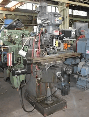 1998 LAGUN/REPUBLIC FTV-2 CNC VERTICAL MILL WITH SWI TRAK A.G.E. 2 CONTROLS (10" X 50" TABLE) - VERTICAL MILLING MACHINES