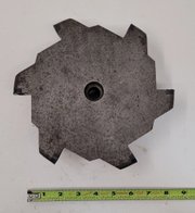 K Tool Slot Cutter, 3/4" W x 2.5" Deep, 8.5” OD, 6 Inserts, 1.25” Arbor Diameter - MACHINING ACCESSORIES & TOOLING