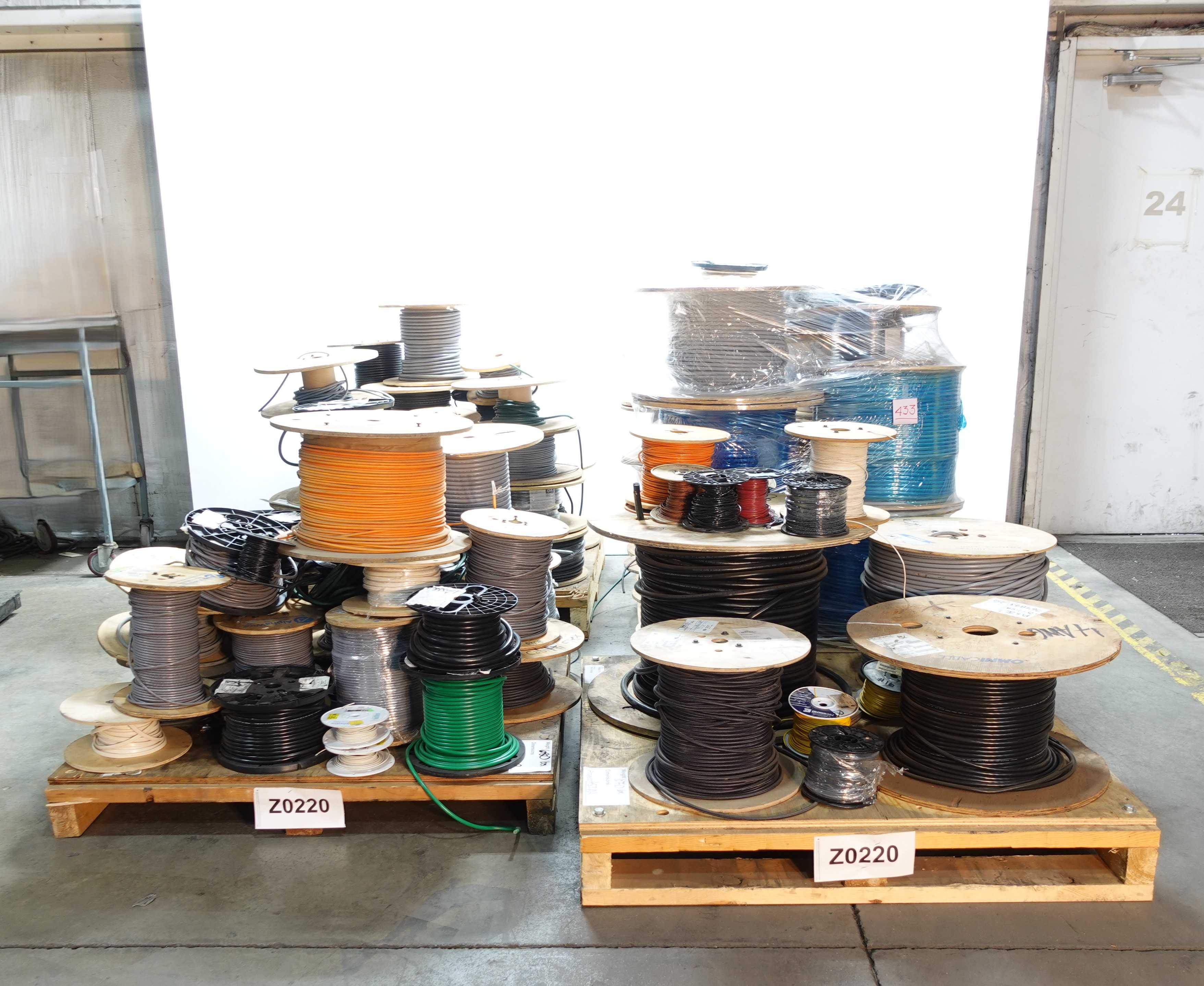 BULK QTY OF ASSORTED INSULATED WIRE